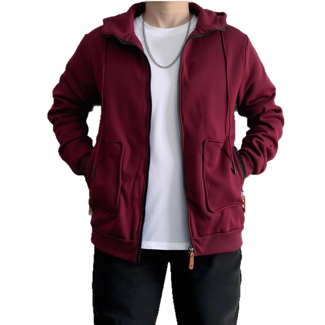 Herr Athletic Fleece Jacka