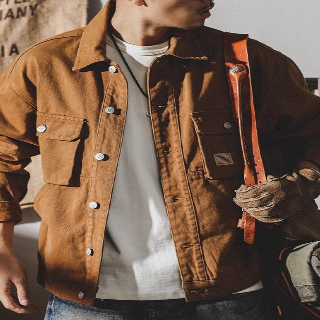 Herr Funktionell Modejacka i Urban Stil