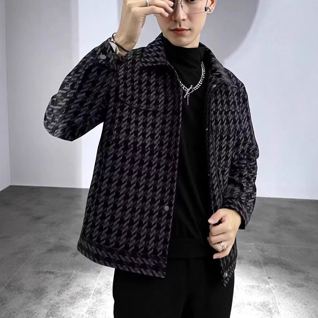 Herr Mode Houndstooth Jacka