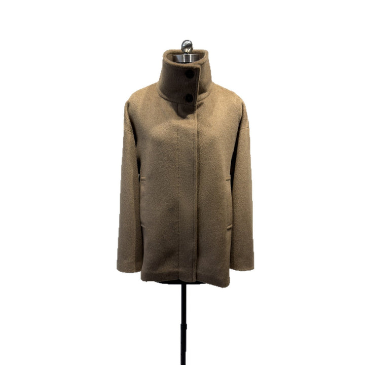 Dam modern oversized fleecejacka