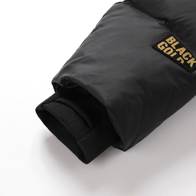 Unisex funktionell parka med reflective thermo foder och carrying straps