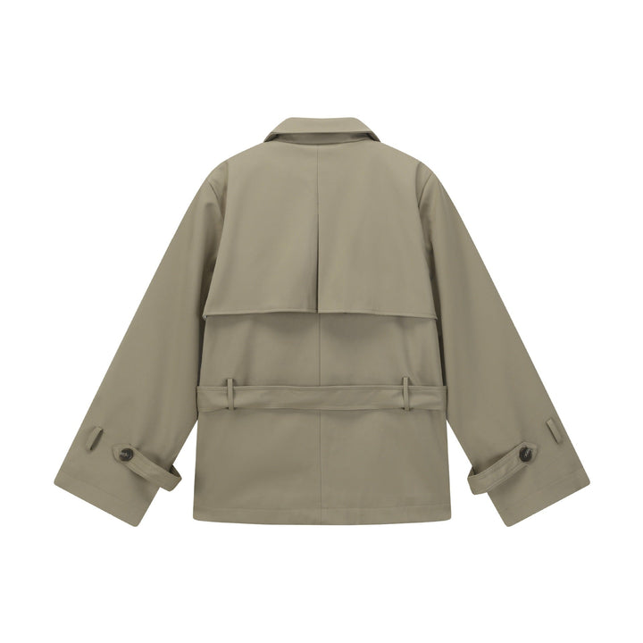 Dam Dubbel-Breasted Trenchcoat