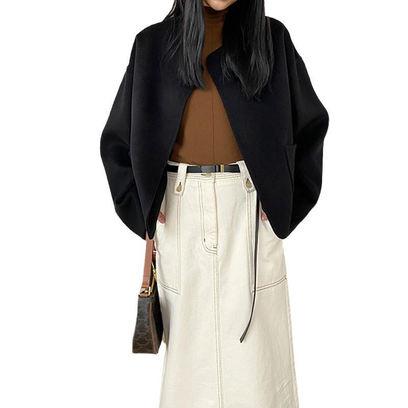 Dam Cozy och elegant oversize jacka