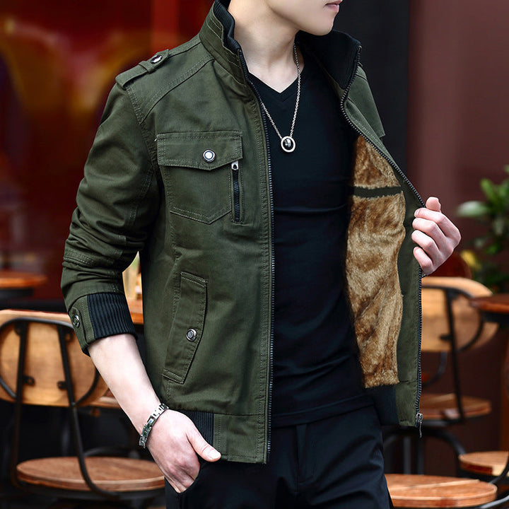 Herr Canvas Fält Blouson