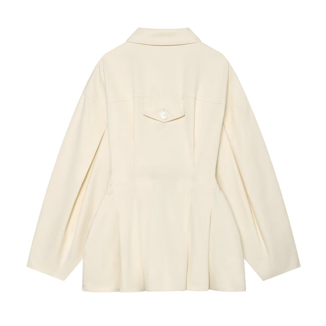 Dam Boxy kort jacka in Utility look med oversize Flap fickor