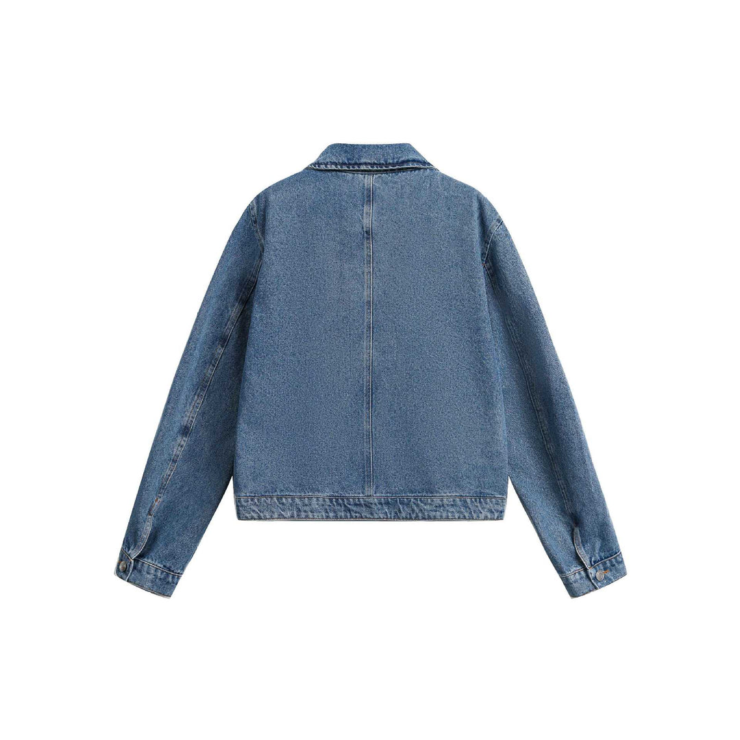 Dam Boxig Denim Jacka