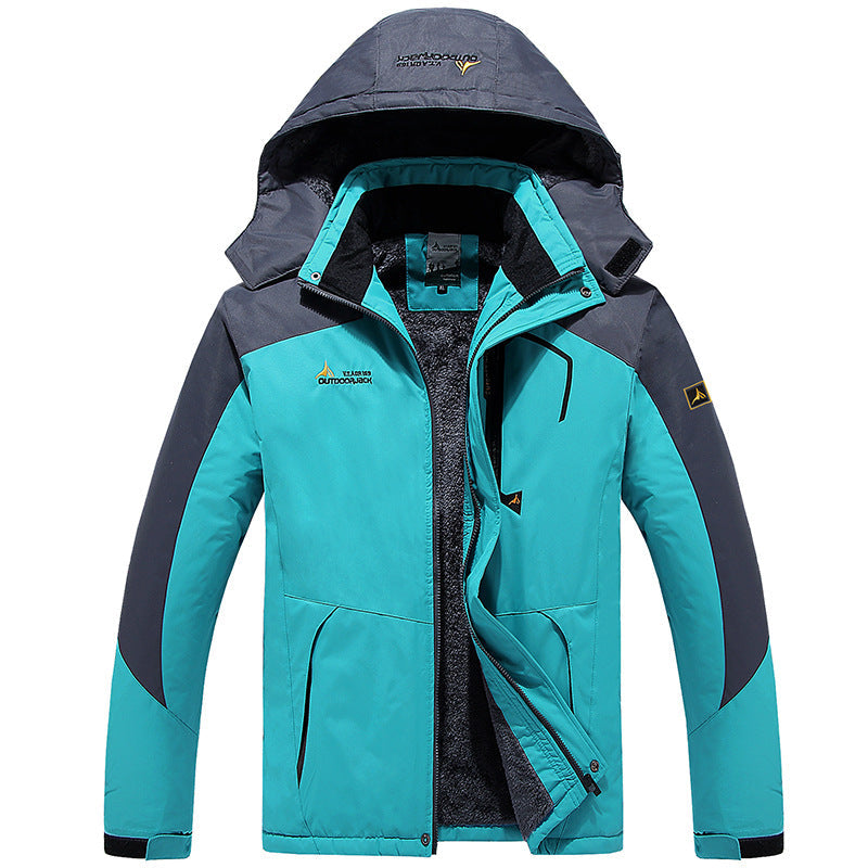Herr flerafunktionell softshell utomhusjacka med fleecefoder och avtagbar huva