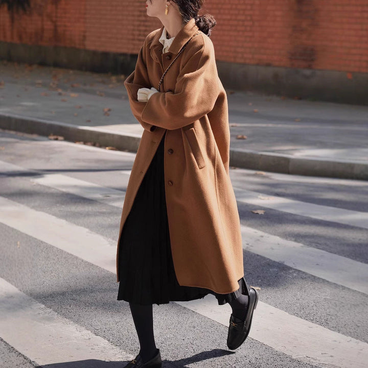 Dam modern oversize ull jacka