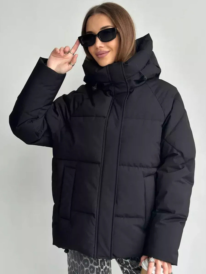 Dam modern oversized dunjacka