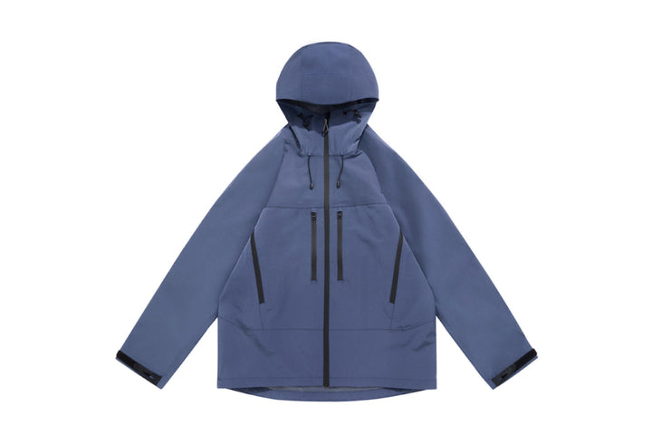 Unisex Teknisk med Huva Outdoor Jacka med Taped Dragkedjor