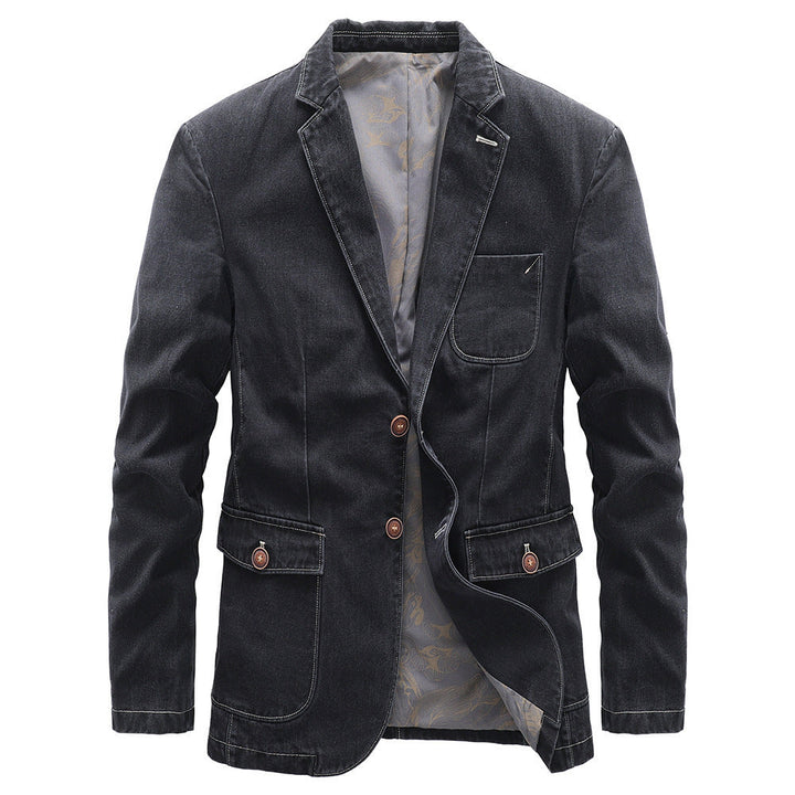 Dam Elegant Denim Blazer Jacka