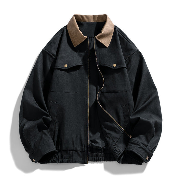 Herr Modern Nylon Jacka med Fickor