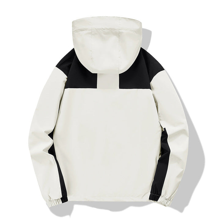 Unisex lätt Technical Softshell outdoorjacka med huva och Adjustable fåll