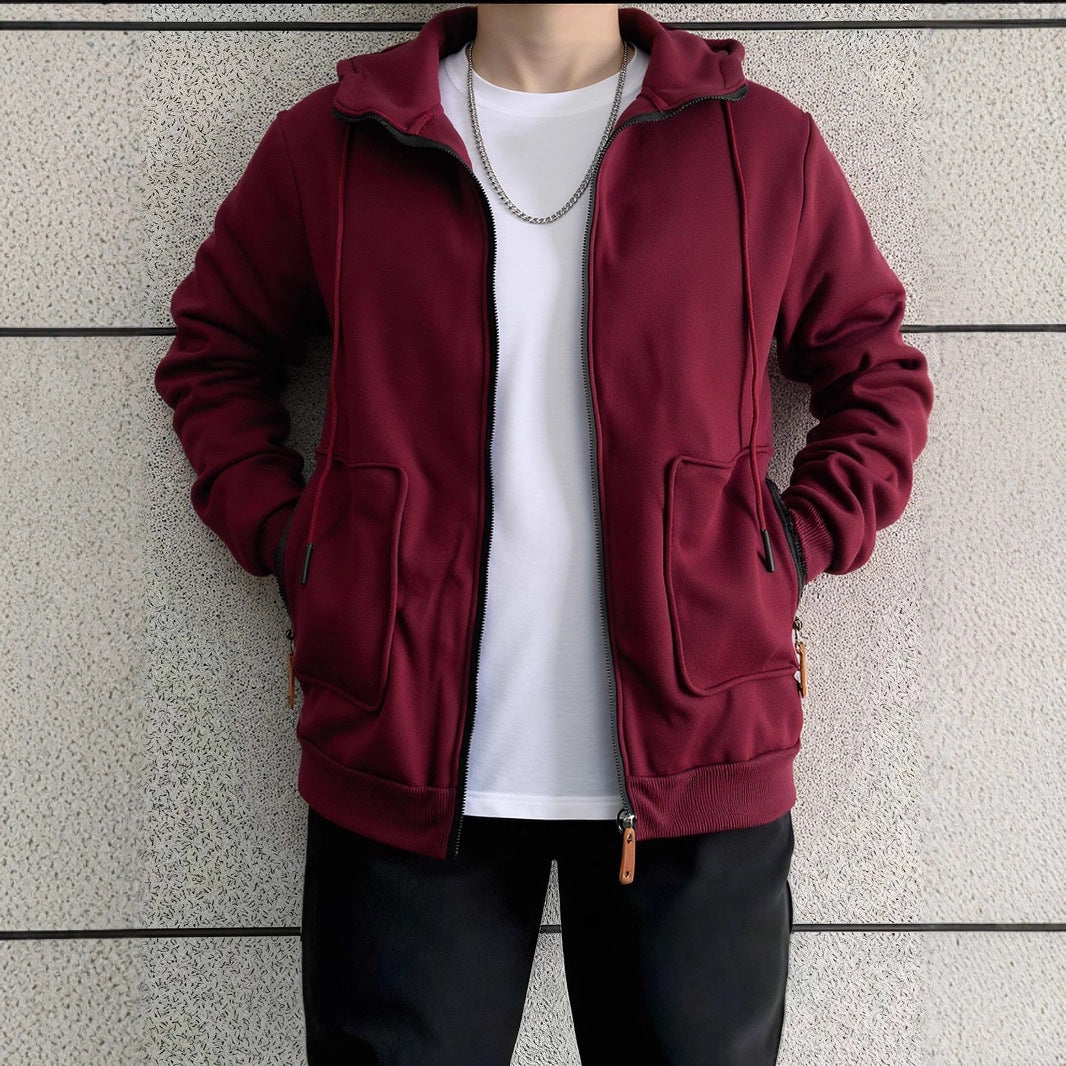 Herr Athletic Fleece Jacka