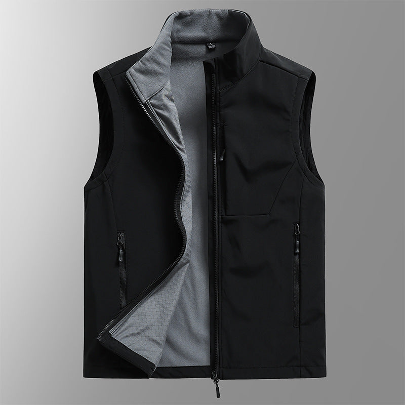 Herr Multifunktionell Softshell Väst