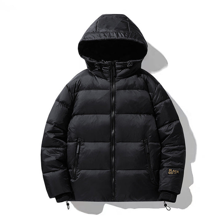 Unisex funktionell parka med reflective thermo foder och carrying straps