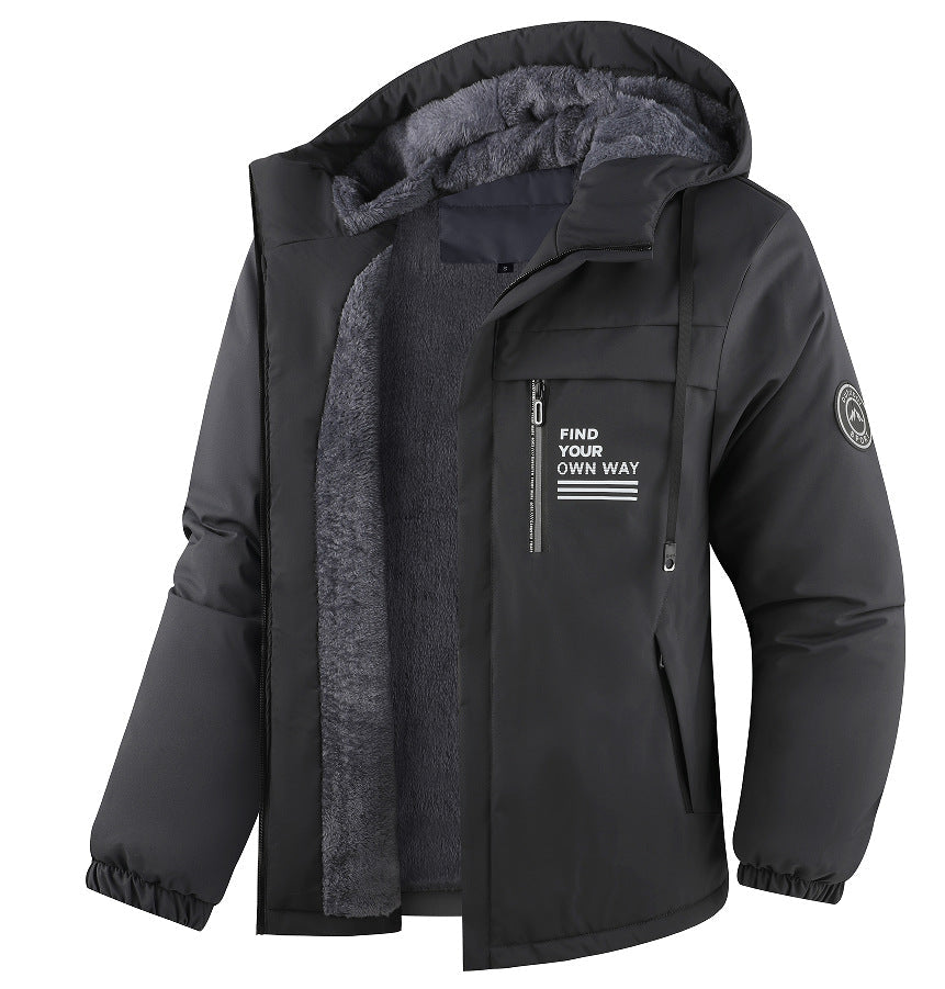 Herr Vattenavvisande Fleece Jacka