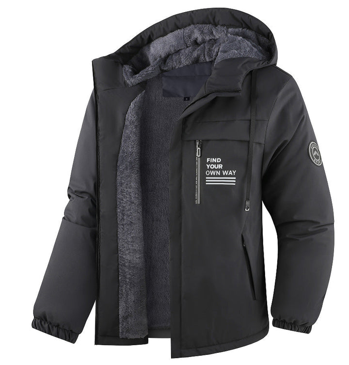 Herr Vattenavvisande Fleece Jacka