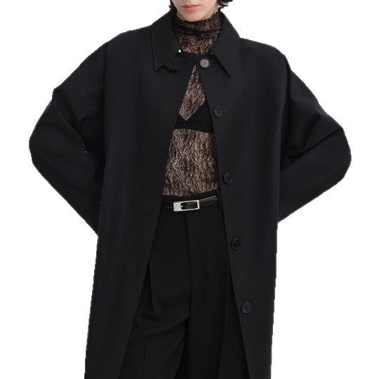 Dam elegant lång trenchcoat Drune