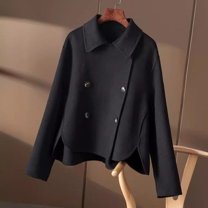Dam Fashion kort ärm Pullover jacka