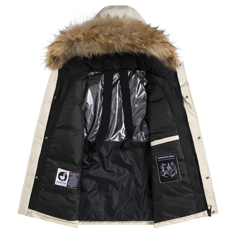 Dam modern vinter parka