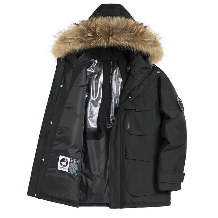 Dam modern vinter parka