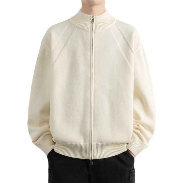 Herr Stilren med Dragkedja Cardigan