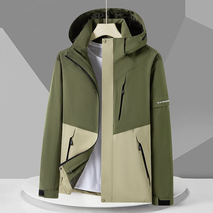 Dam funktionsjacka med justerbar huva drawstring 1787710260
