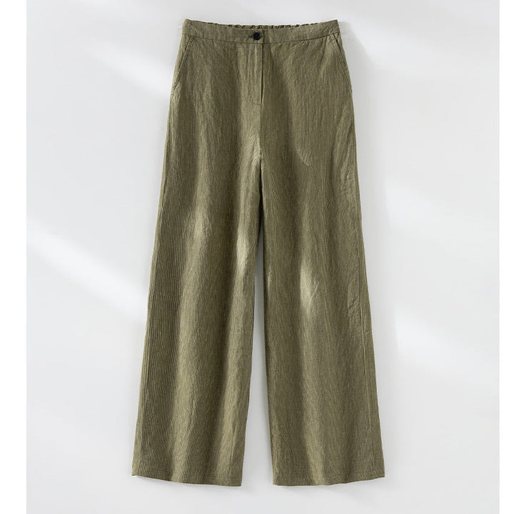 Dam skräddad Cord Waistcoat med V-ringning och utanpåfickor
