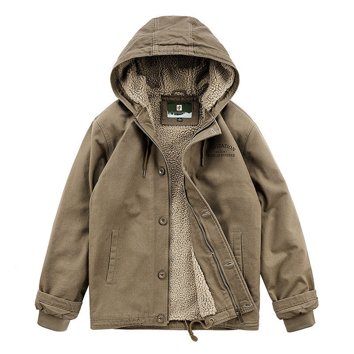 Dam Modern Övergångsjacka med Fleece Foder