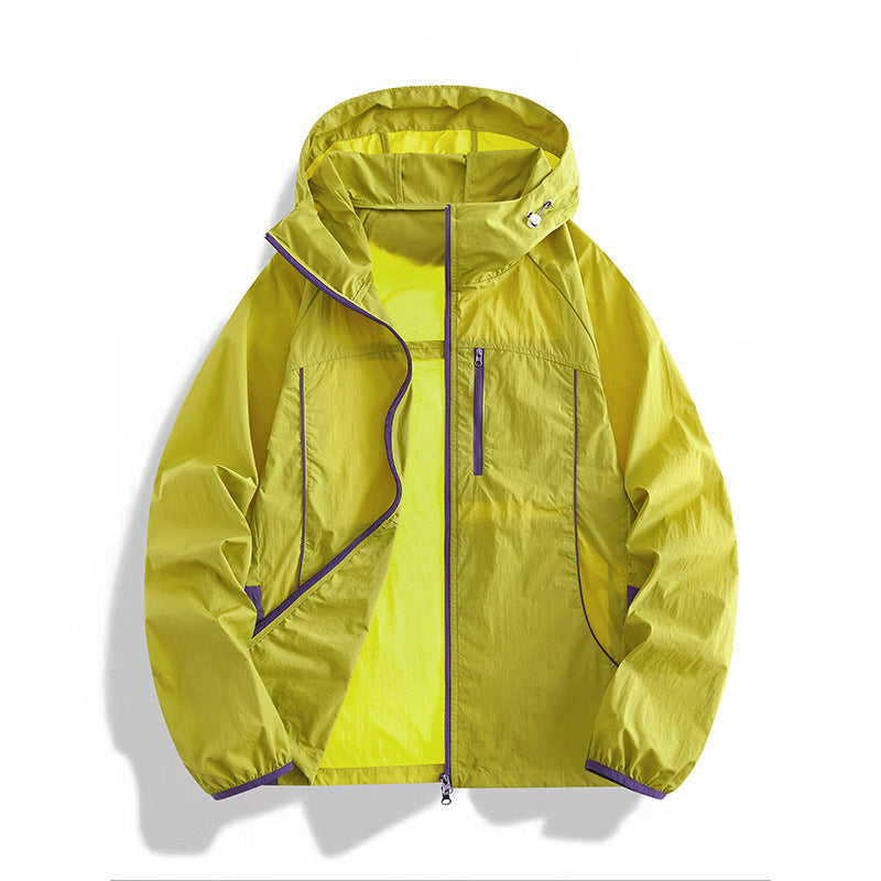 Dam lätt vindtät outdoorjacka