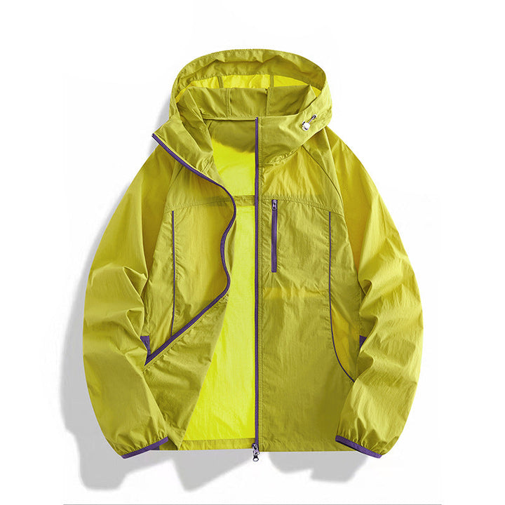 Dam lätt vindtät outdoorjacka