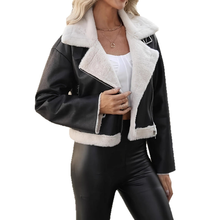 Dam Chic konstläderjacka