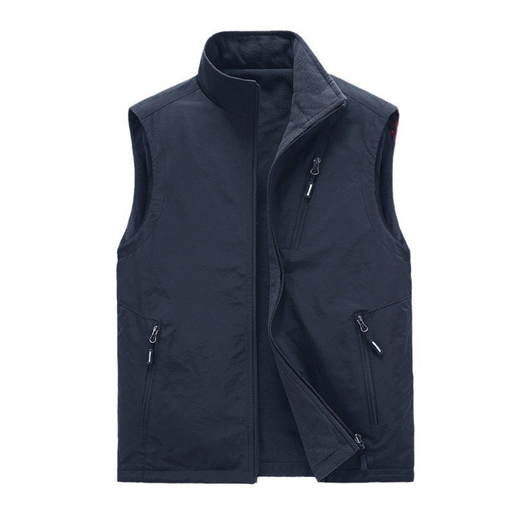 Herr Värmande Fleece Väst