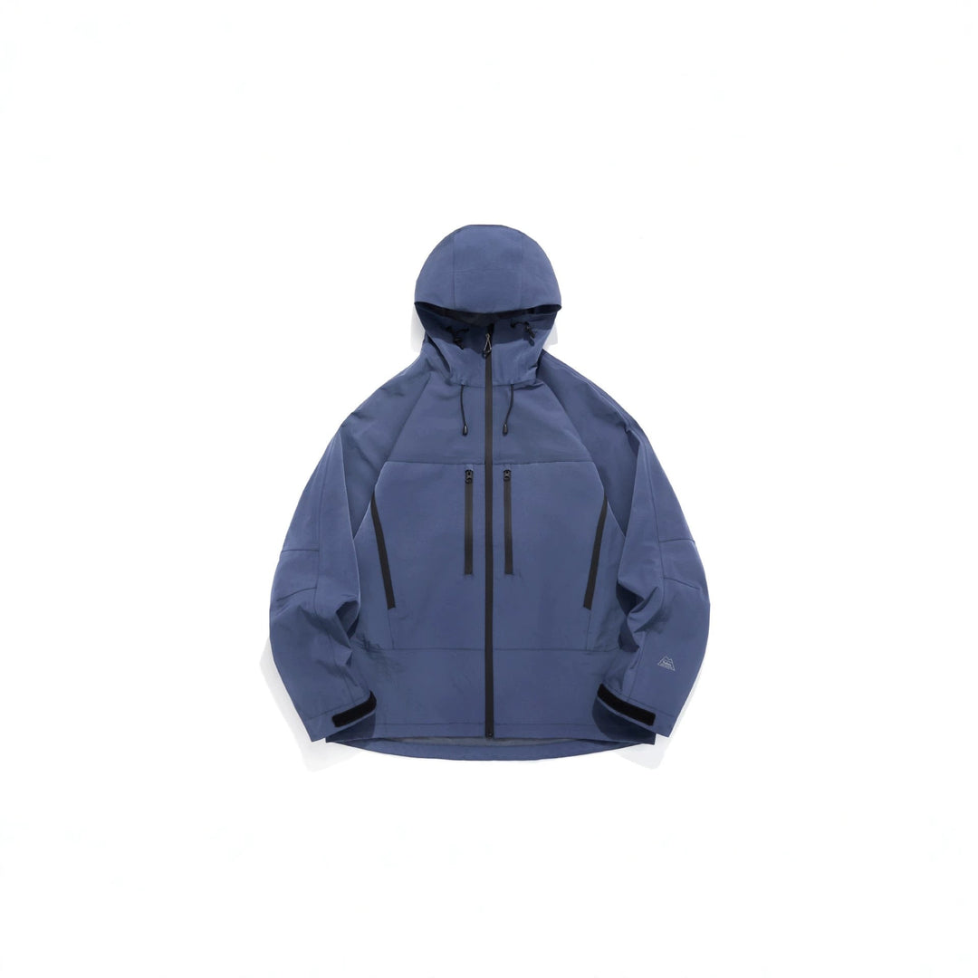 Unisex Teknisk med Huva Outdoor Jacka med Taped Dragkedjor