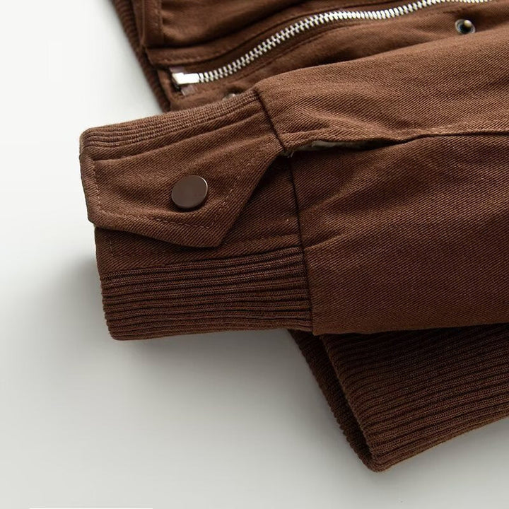Dam Thermal Parka med teddyfoder och Removable Fur huva