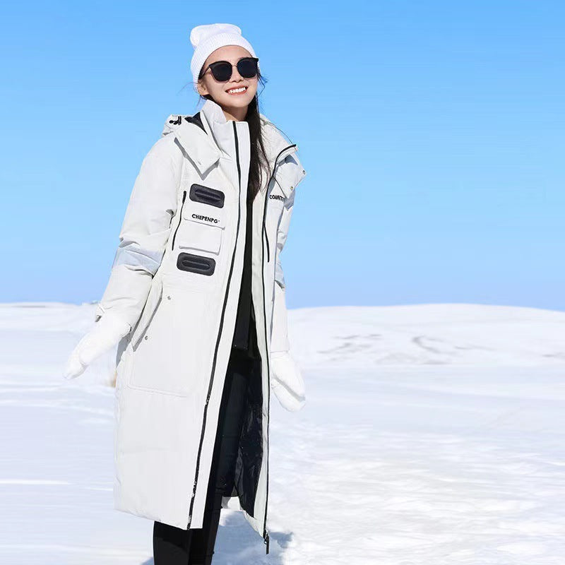 Herr Warming Vattentät Vinter Parka med Huva och Reflective Detaljer