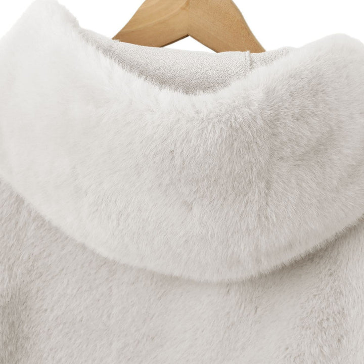 Dam Fleece Väst med Huva
