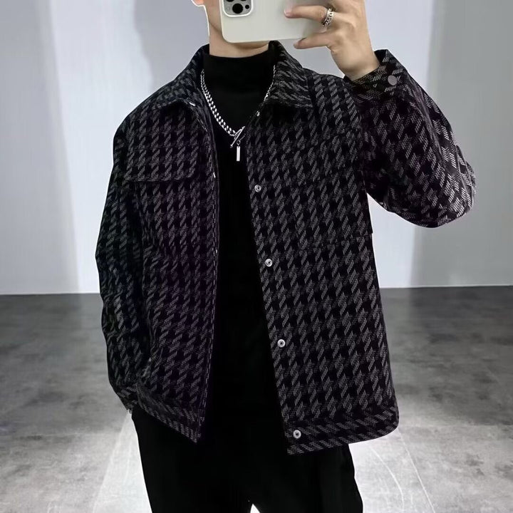 Herr Mode Houndstooth Jacka