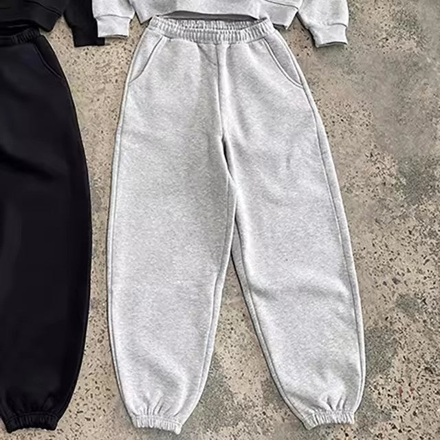 Herr Urban Boxig Luvtröja med Shortened Body, Drop Axel, och Mjuk Fleece Inner Foder