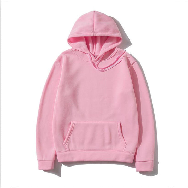 Herr Nan Premium Luvtröja med Känguruficka, Brushed Fleece Interior, Reinforced Neck Seam, och Ribbad Fåll