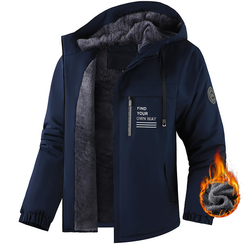 Herr Vattenavvisande Fleece Jacka