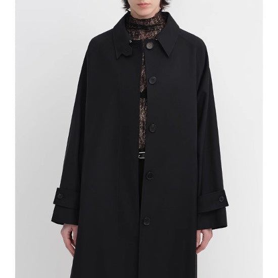 Dam elegant lång trenchcoat Drune