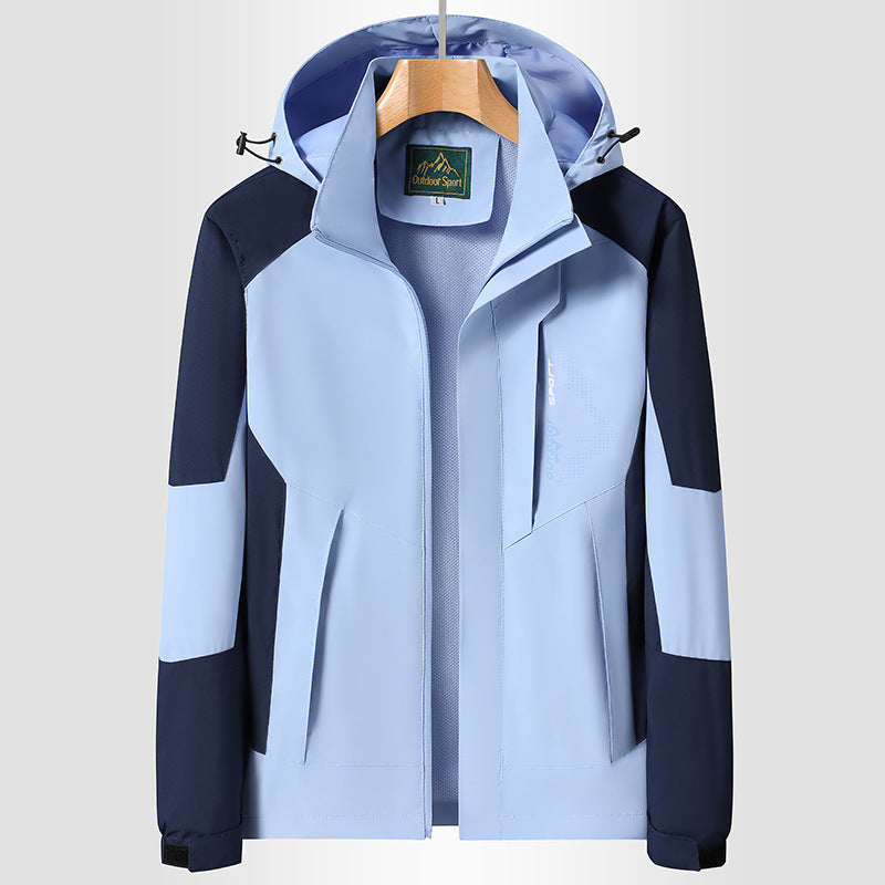 Dam Hooded Softshell jacka wind och water repellent andningsbar