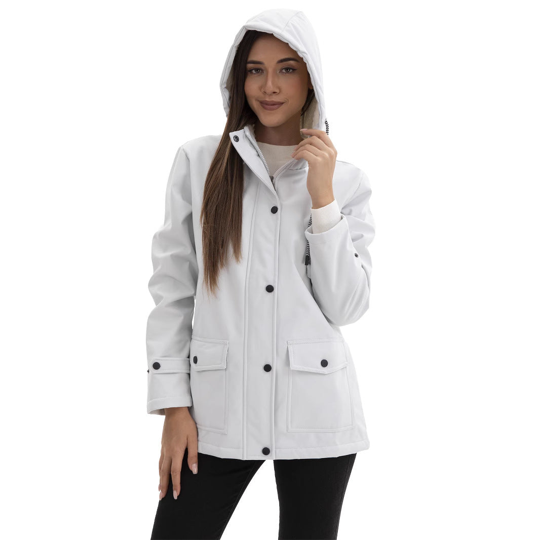 Dam Fashion outdoorjacka med fleece foder