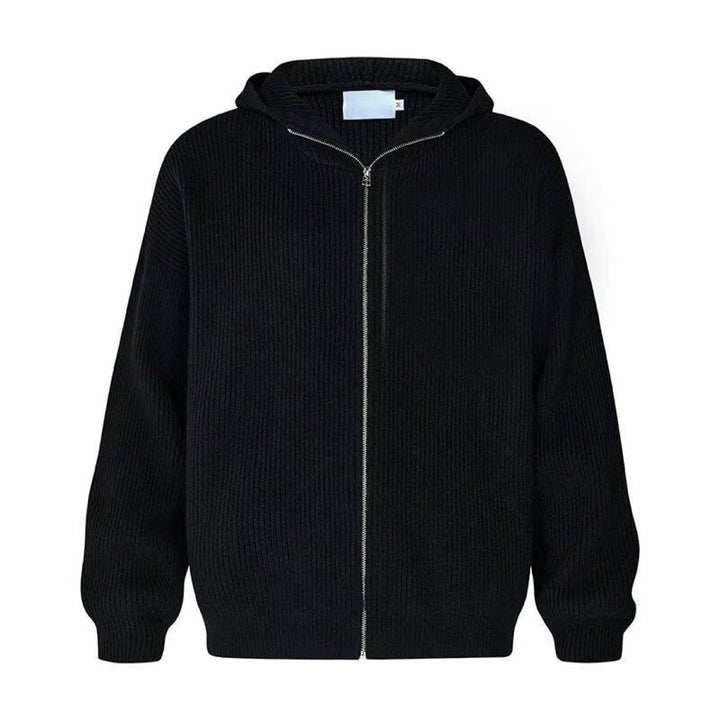 Herr Modern Luvtröja Cardigan med Dragkedja