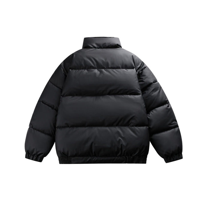 Dam Isolerad Oversized Quiltad Jacka med Hög Ståkrage