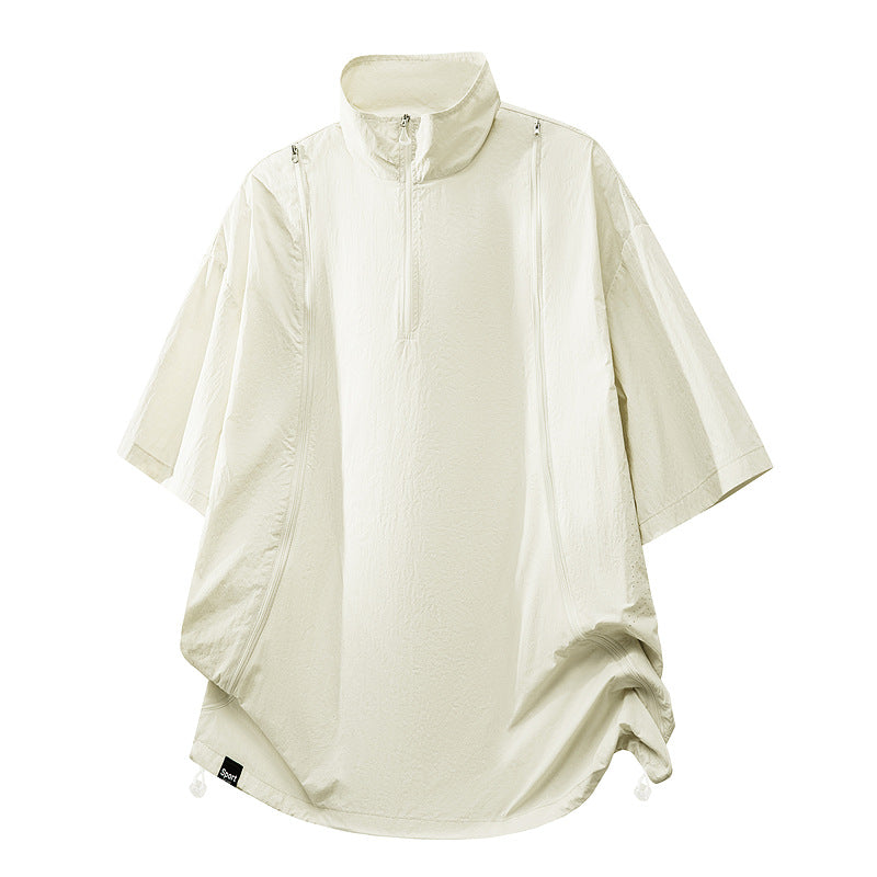 Unisex Funktionell Windbreaker Jacka