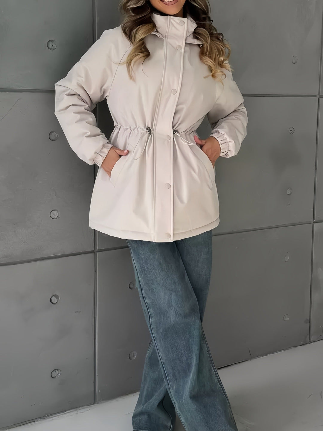 Dam funktionsjacka med adjustable waistband
