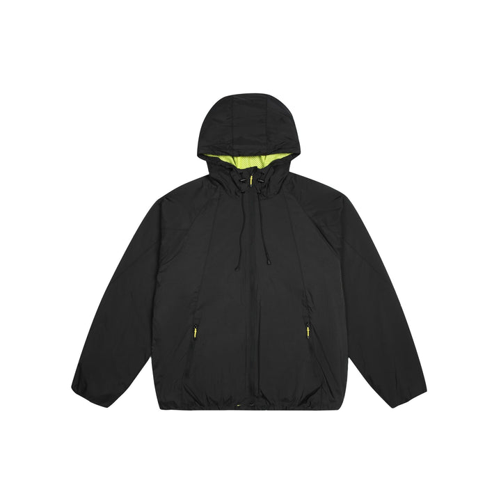 Unisex Lätt Vindjacka med Adjustable Huva, Packable Nylon Jacka